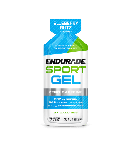 ENDURADE Sport Gel - Sodium and Electrolytes - Blueberry Blitz