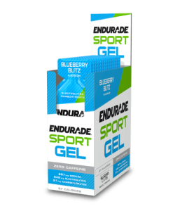 ENDURADE Sport Gel - Sodium and Electrolytes - Blueberry Blitz - Box of 15