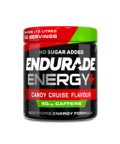 ENDURADE Energy+ Candy Cruise Flavour - Powder Energy Drink with Caffeine and Nootropic Formulation