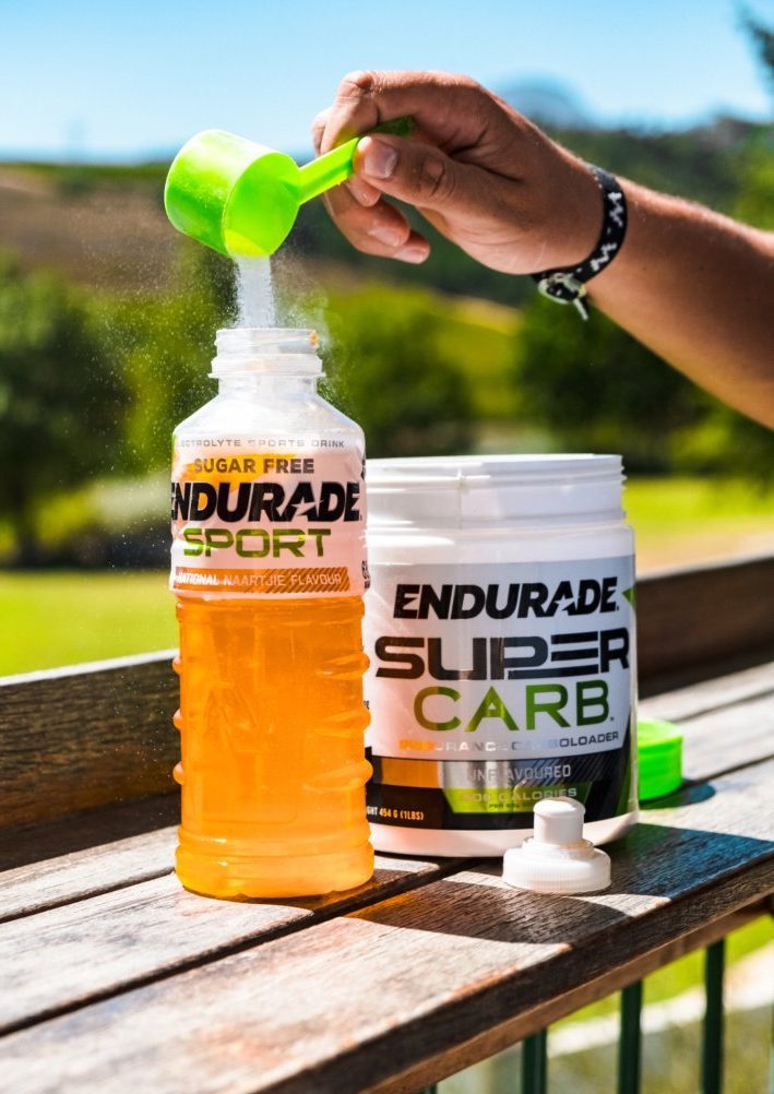 Recovery fuel - SuperCarb mixed with Hydration Drink