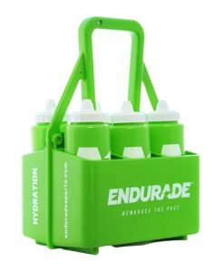 ENDURADE Water Bottle Carrier and 6x 1L Water Squeeze Bottles